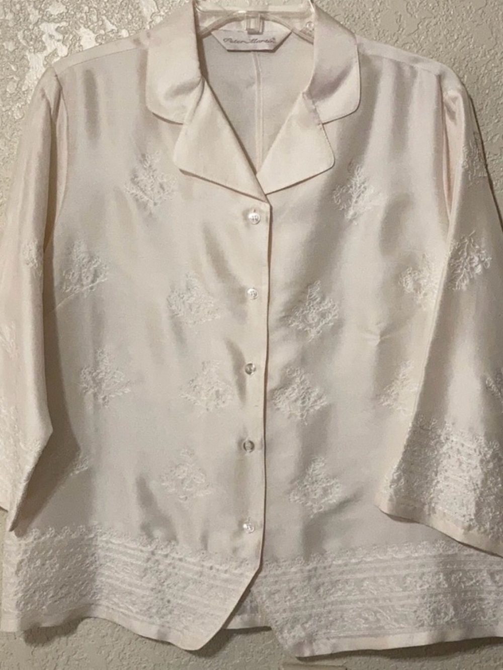 Peter Martin Silk Blouse. Size 10